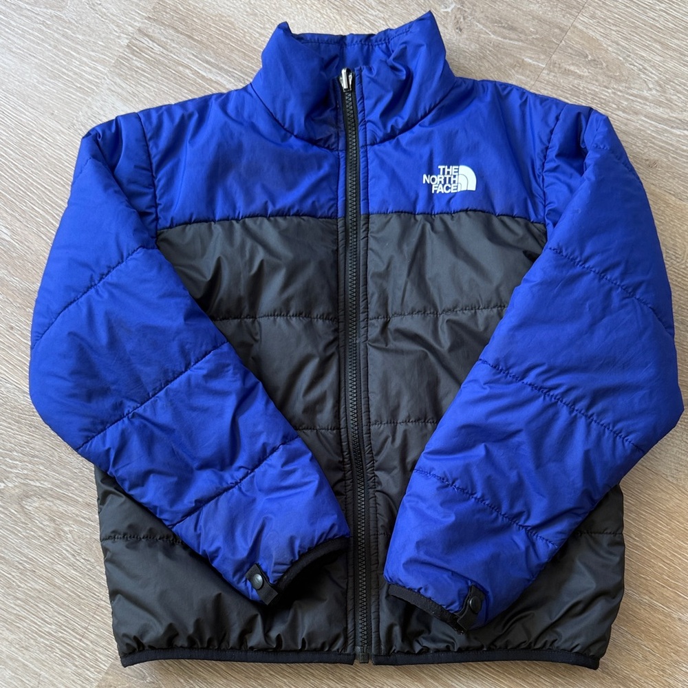 The North Face Kids Puffer Jacket in Royal Blue and Black